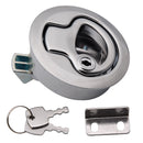 1/2/4pcs RV Boat 2 inch/50mm Flush Door Pull Hatch Slam Latch Marine Deck Cabinet Hardware for RV Yacht Latch - KiwisLove