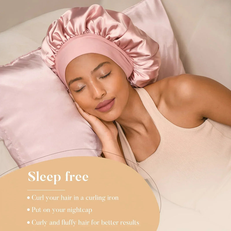 Heatless Curling Rod Headband Night Cap No Heat Hair Curler Hair Rollers Soft Curlers Lazy Curls Sleeping Bonnet Styling Tools