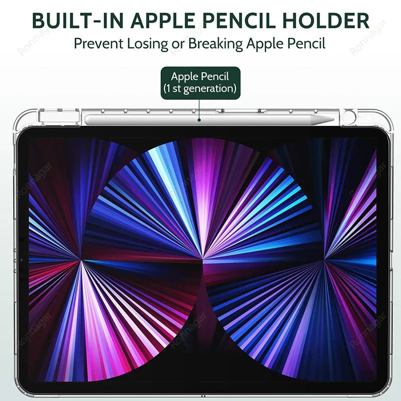Case for iPad Pro 12.9 inch 6th/ 5th/ 4th/ 3rd Generation iPad Pro13 Pro11 M4 M2 2024 2025 Air11 13 Air4 510th A16 9th 10.2 10.5