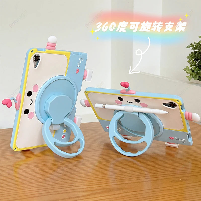 For 2024 Honor Pad X8a 11" Case for Kids Girls Cute Unicorn Silicone Cover Honor Pad X8A NDL-W09 Capa Cartoon Girly Tablet Case