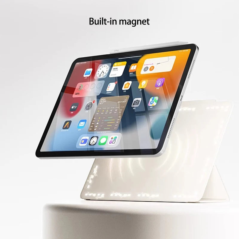 Smart Case for iPad Pro 11 Case Magnetic Ultra Slim Tri-folds Cover for iPad 10th Gen. 10.9 Air 5 Pro11 M2 2022 Protection Clip - KiwisLove