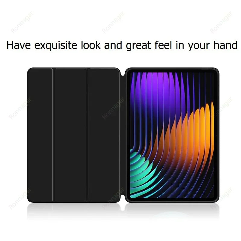 Smart Funda Case For 2024 Xiaomi Pad 7 Case 11.2 inch Tablet Case Magnetic Folding Case For Coque Xiaomi Pad 7 Pro Mi Pad 7 Case