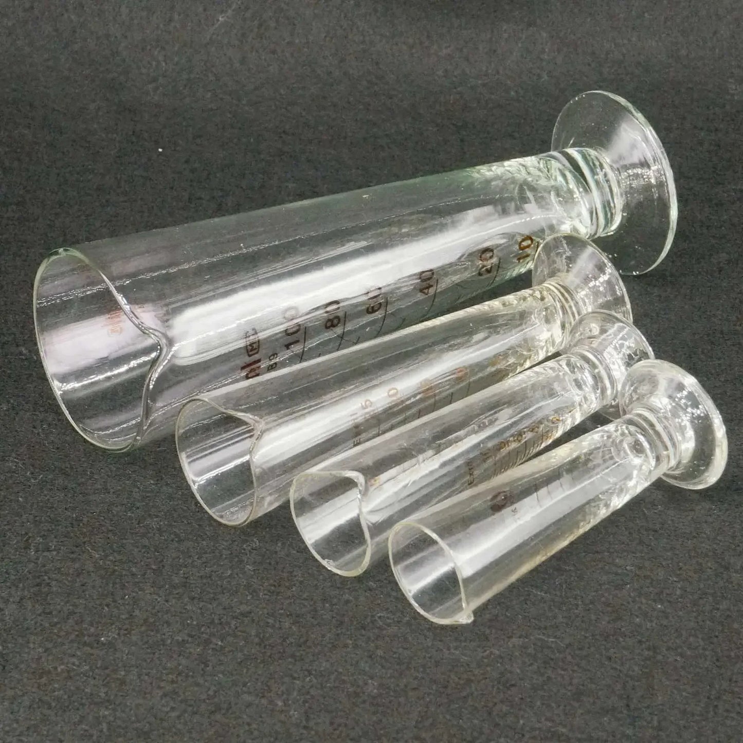 5/10/20/50/100/1000ml Lab Glass Footed Apothecary Measuring Cone Beaker Conical - KiwisLove