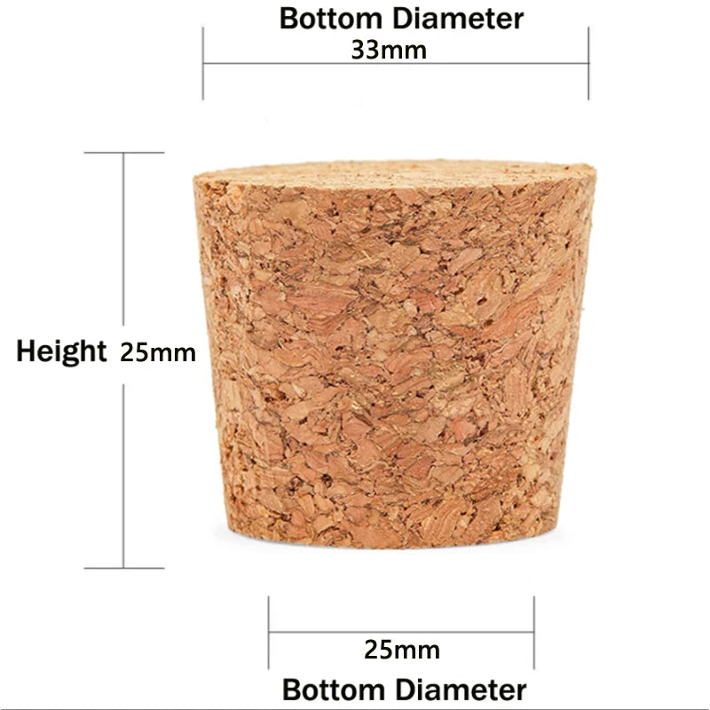 5-50pcs cork stoppers Wine Cork Bottle Stoppers Tapered Cork Stoppers for Bottle Bar Tools Kitchen Accessories