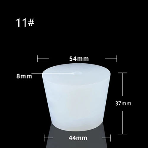1Pcs Silicone Fermenter Cover Plug Stopper 8mm Hole Airlock Valve Brew Wine Rubber Fermenting Lids Fermenting Supplies