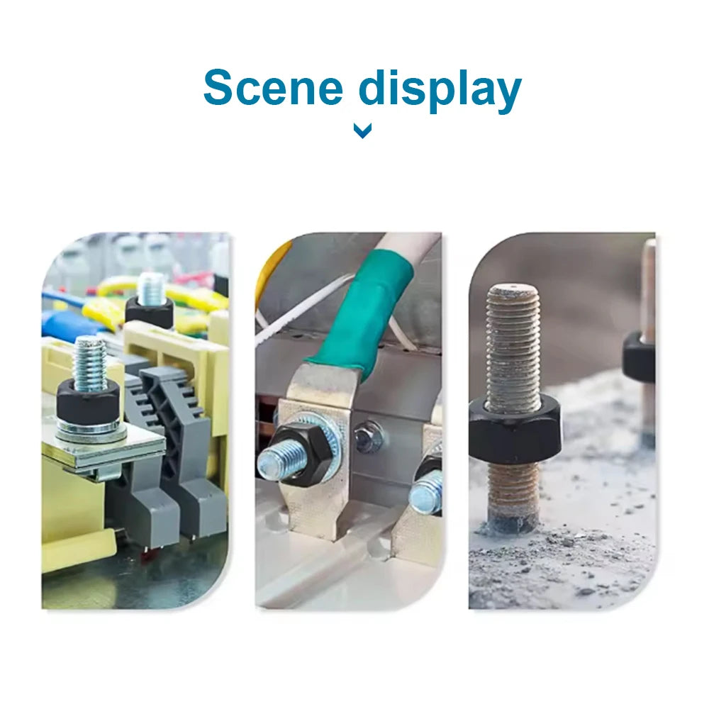 2-10pcs/pack Fine Thread Hexagon Nuts 8.8 Grade Steel M8 M10 M12 M14 M16 M18 M20 M24 Metric Fine Pitch Thread Hex Nuts