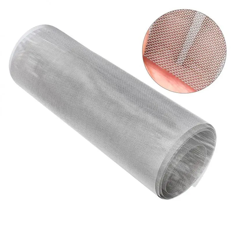 1pcs 4-500Mesh Stainless steel Mesh filter mesh metal front repair fixed mesh filter woven wire sieve plate screen filter