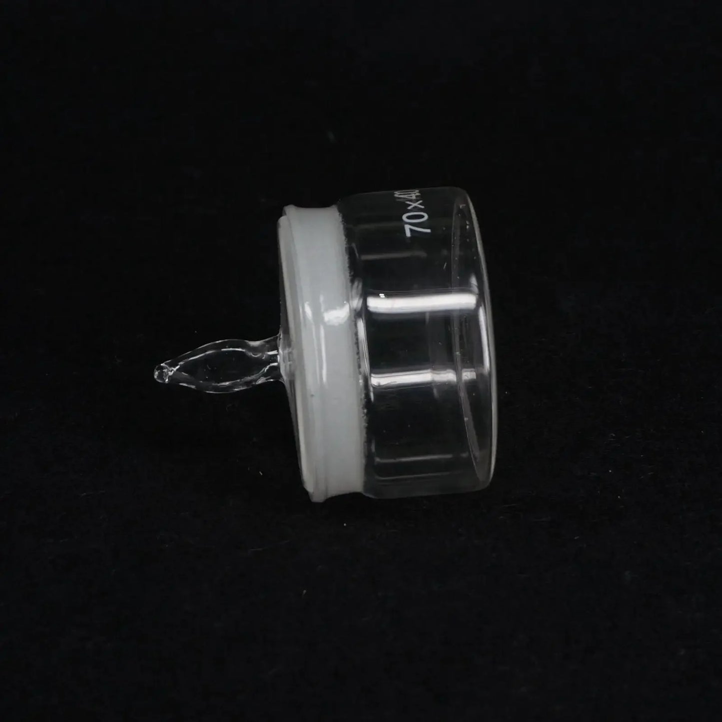 70x40mm Diameter x Height Lab Glass Weighting Bottle with Ground Glass Stopper - KiwisLove