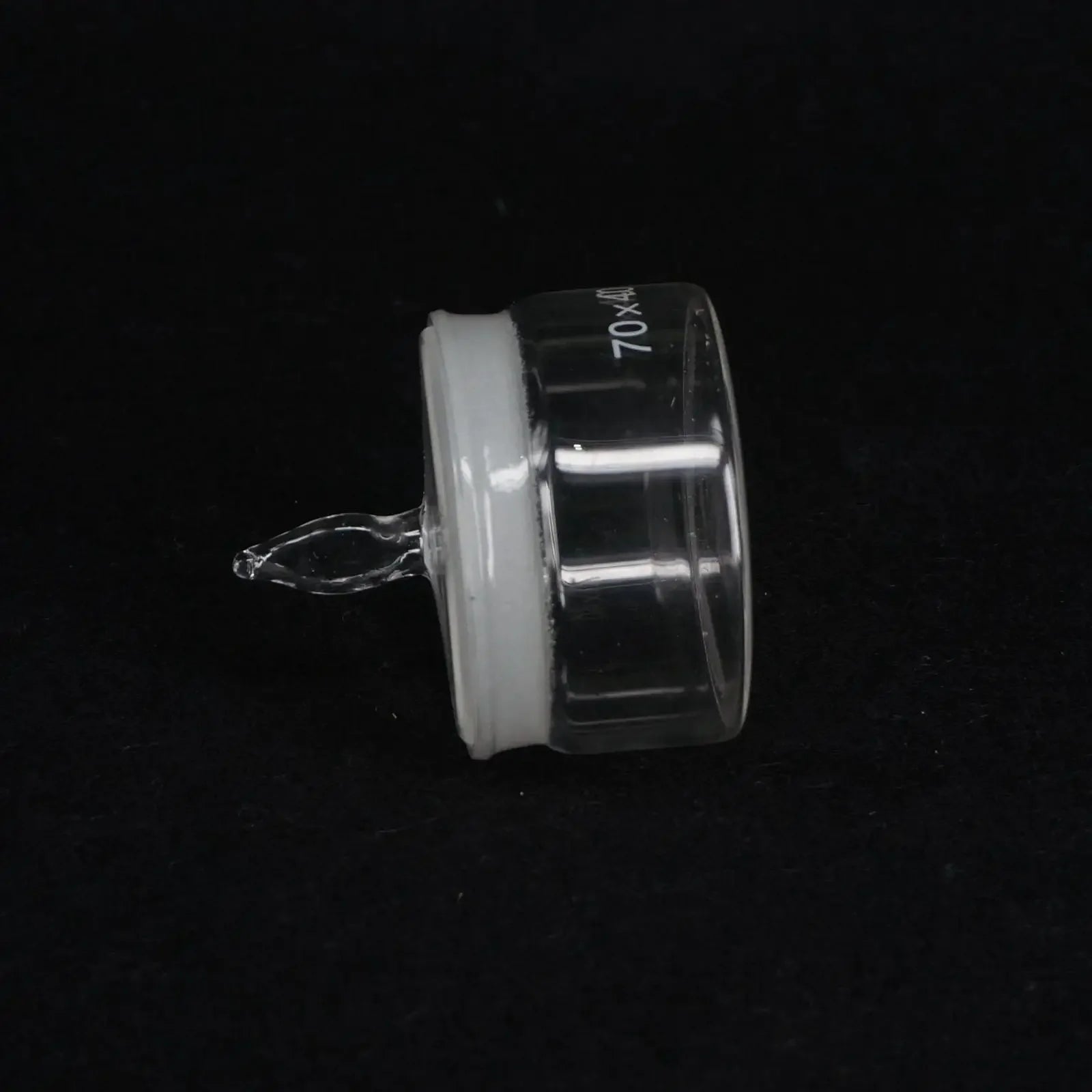 70x40mm Diameter x Height Lab Glass Weighting Bottle with Ground Glass Stopper - KiwisLove