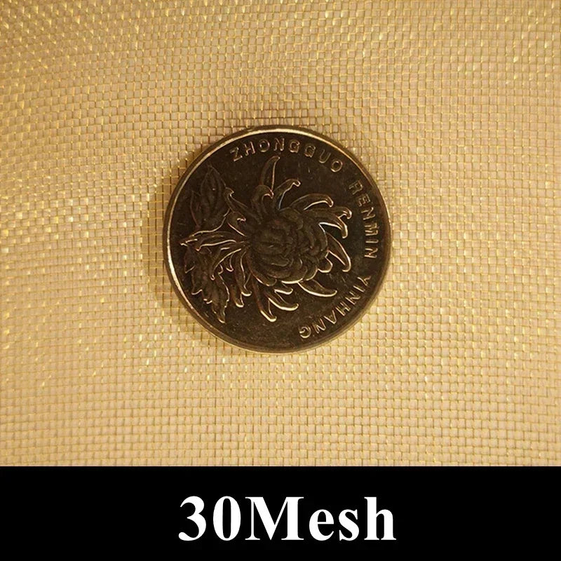 1pcs 20-200Mesh Brass Woven Wire Mesh Shielding Fabric 15x15/30x30/30x90cm Copper Wire Paint Filter Screen