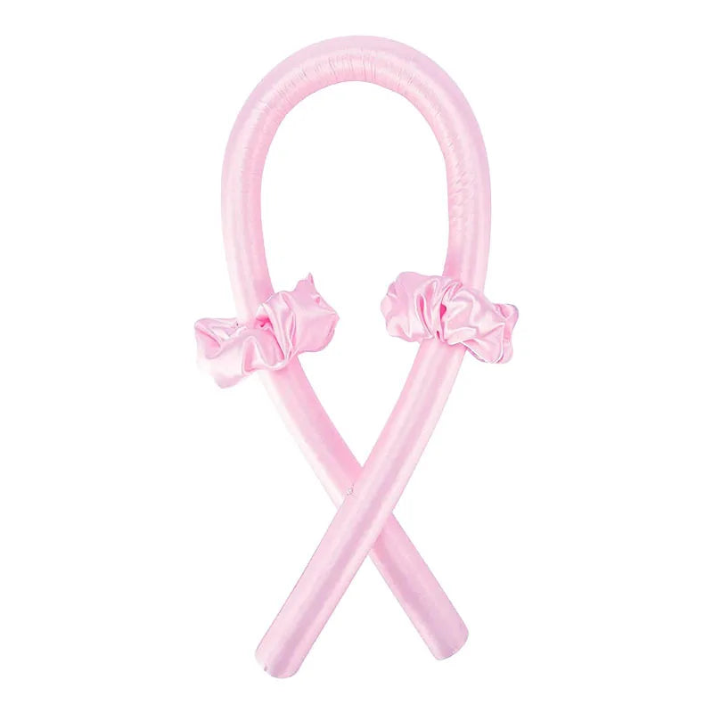 Heatless Curling Rod Headband No Heat Silk Curls Ribbon Hair Rollers Sleeping Soft Headband Lazy Hair Curlers Hair Styling Tools - KiwisLove