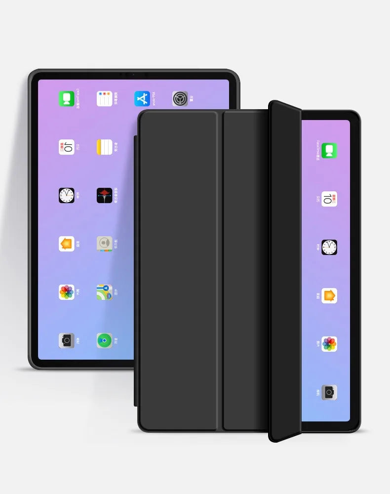 For Samsung Galaxy  Case Tab S10 S6 lite 10.4 Tab A11 A9 plus A8 A7 S8 S9 fe 10.9 S11 11 8.7 FE 12.4 Smart Auto Sleep Wake Cover