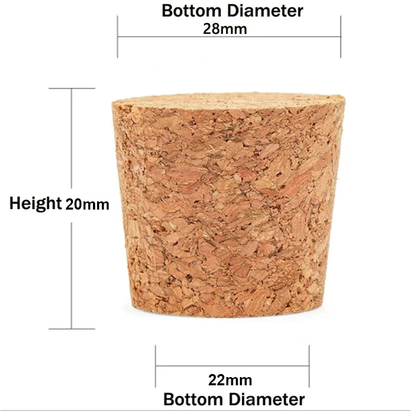 5-50pcs cork stoppers Wine Cork Bottle Stoppers Tapered Cork Stoppers for Bottle Bar Tools Kitchen Accessories