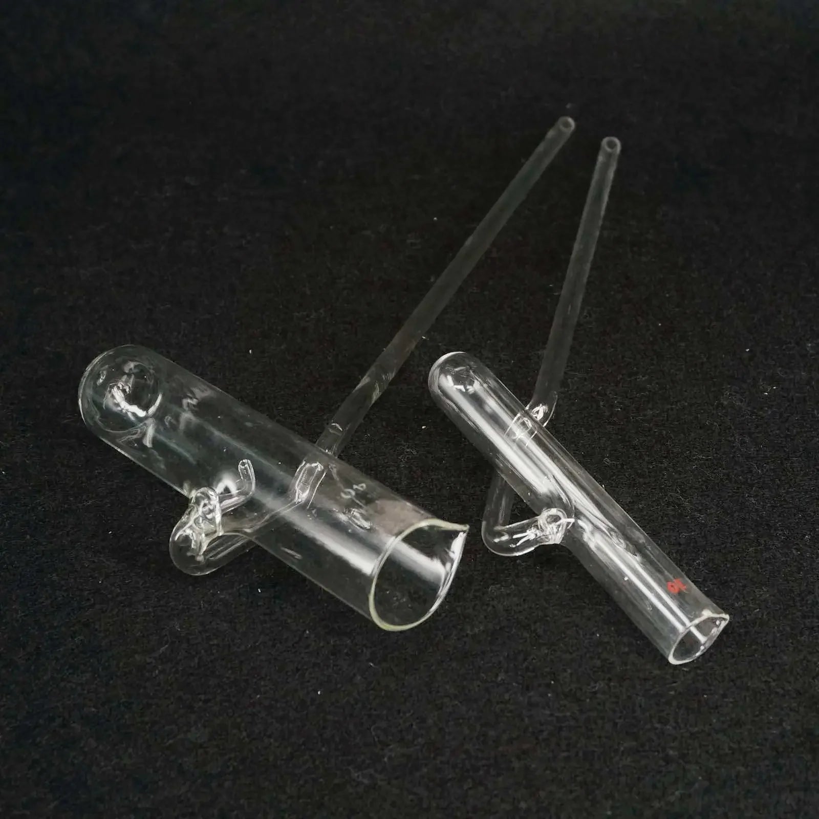 5/10/15/20/25/30/40/50ml Glass Borosilicate Automatic Filling Tube Liquid Test Tube With Spout Lab - KiwisLove