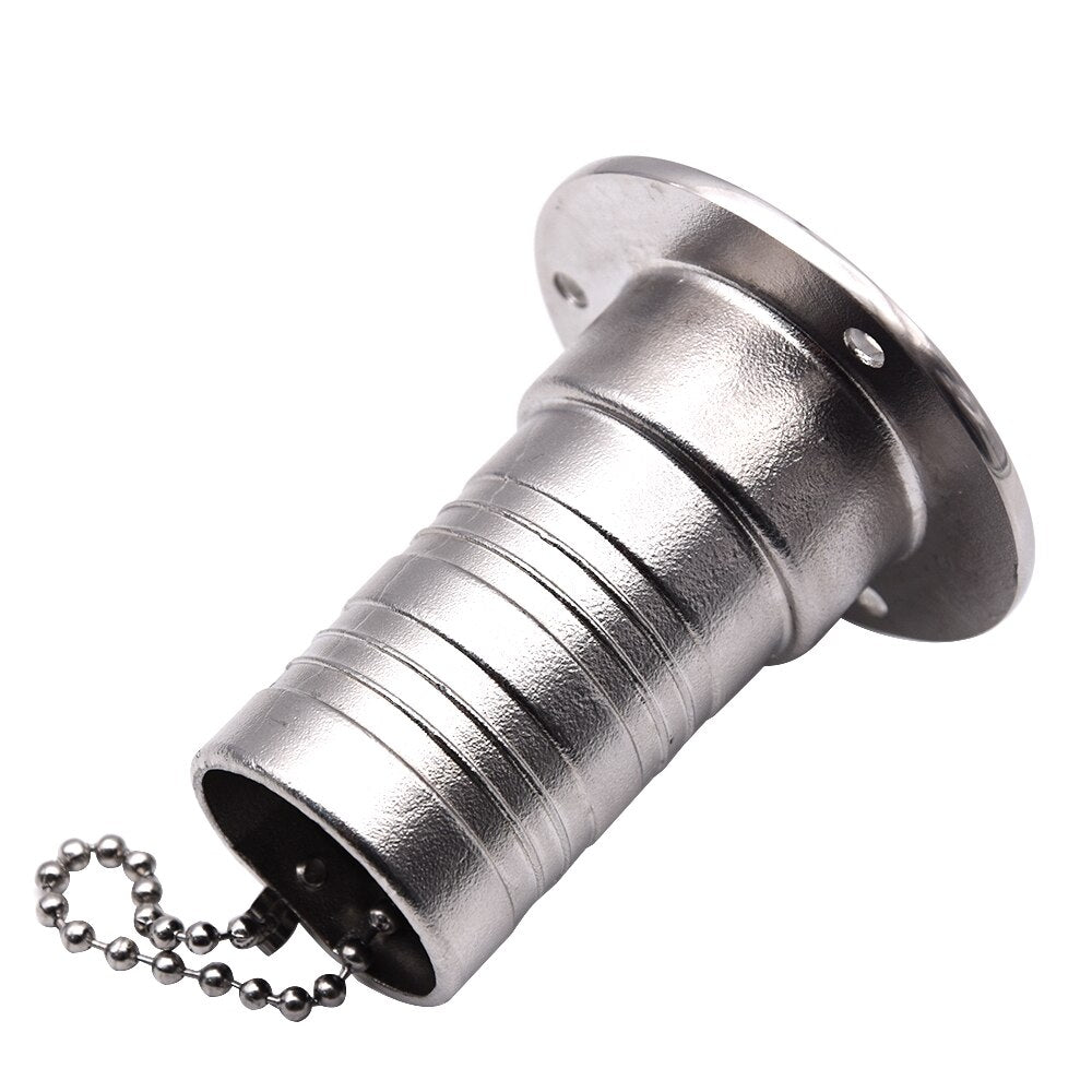 1-1/2" and 2" Marine Boat Hardware Deck Fillers 316 Stainless Deck Filler Fuel Water Waste Diesel Gas Key Cap Filler 38mm 50mm - KiwisLove