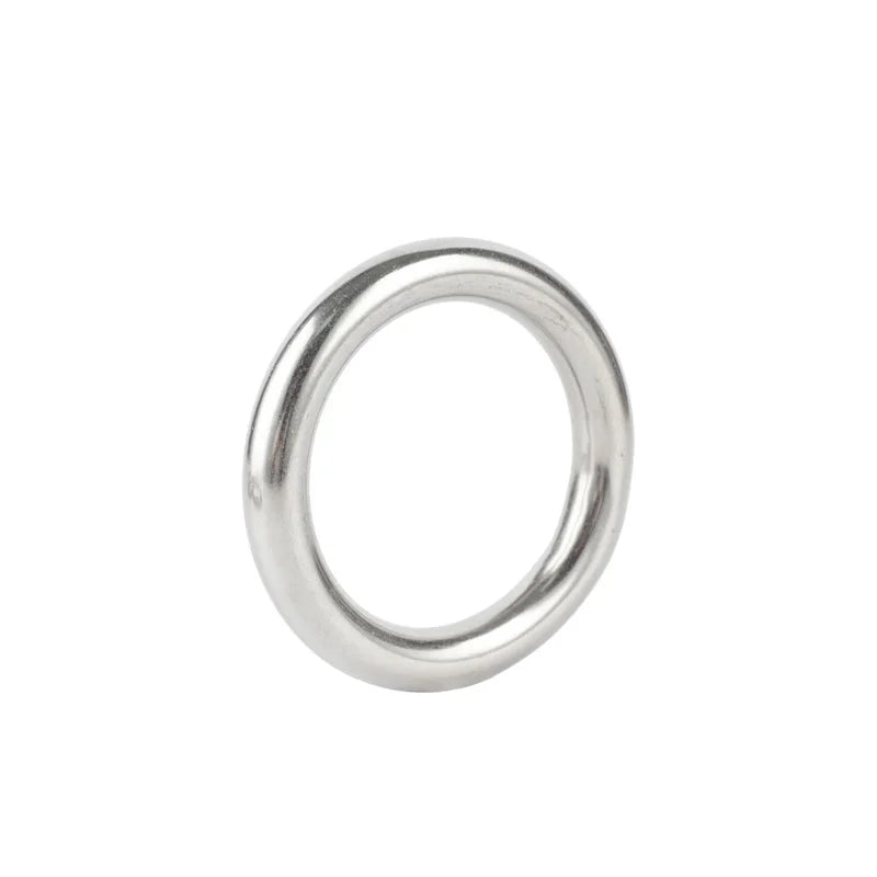 316/304 Stainless Steel Round O Ring M3 M4 M5 M6 M8 Rust Smooth Solid Strong O Ring Fishing Yoga Hanging Welded Rings