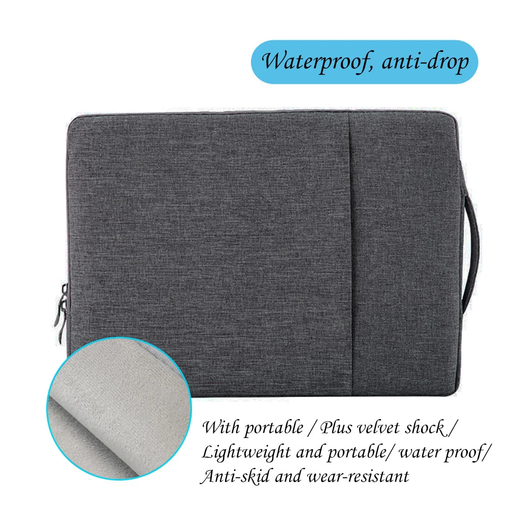 13.1inch Tablet Sleeve Case for 2025 Samsung Galaxy TabS10 FE S10/S9/S8 Ultra 14.6inch Handbag Cover for S7/S8/S9FE 12.4'' Funda