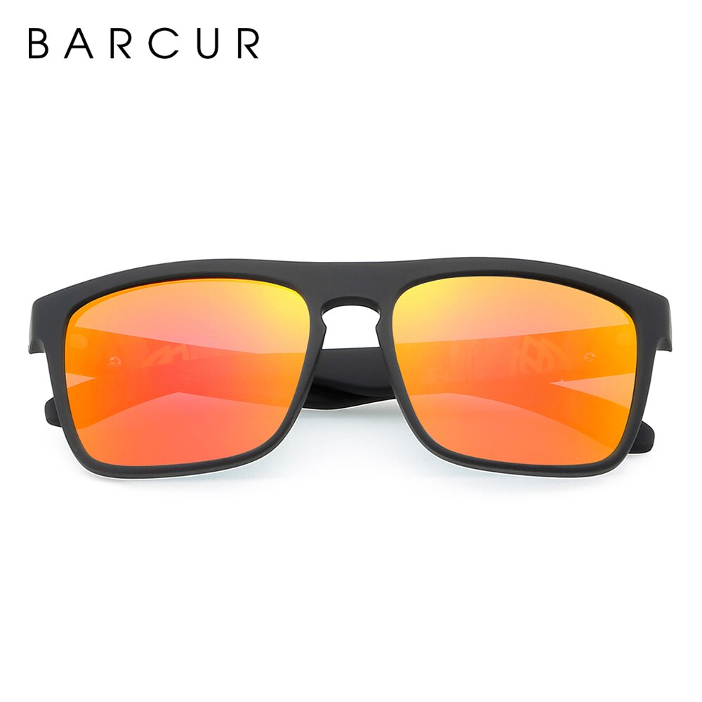 BARCUR NEW Polarized Sunglasses Men Driving Shades Male Sun Glasses For Men Oculos de sol - KiwisLove