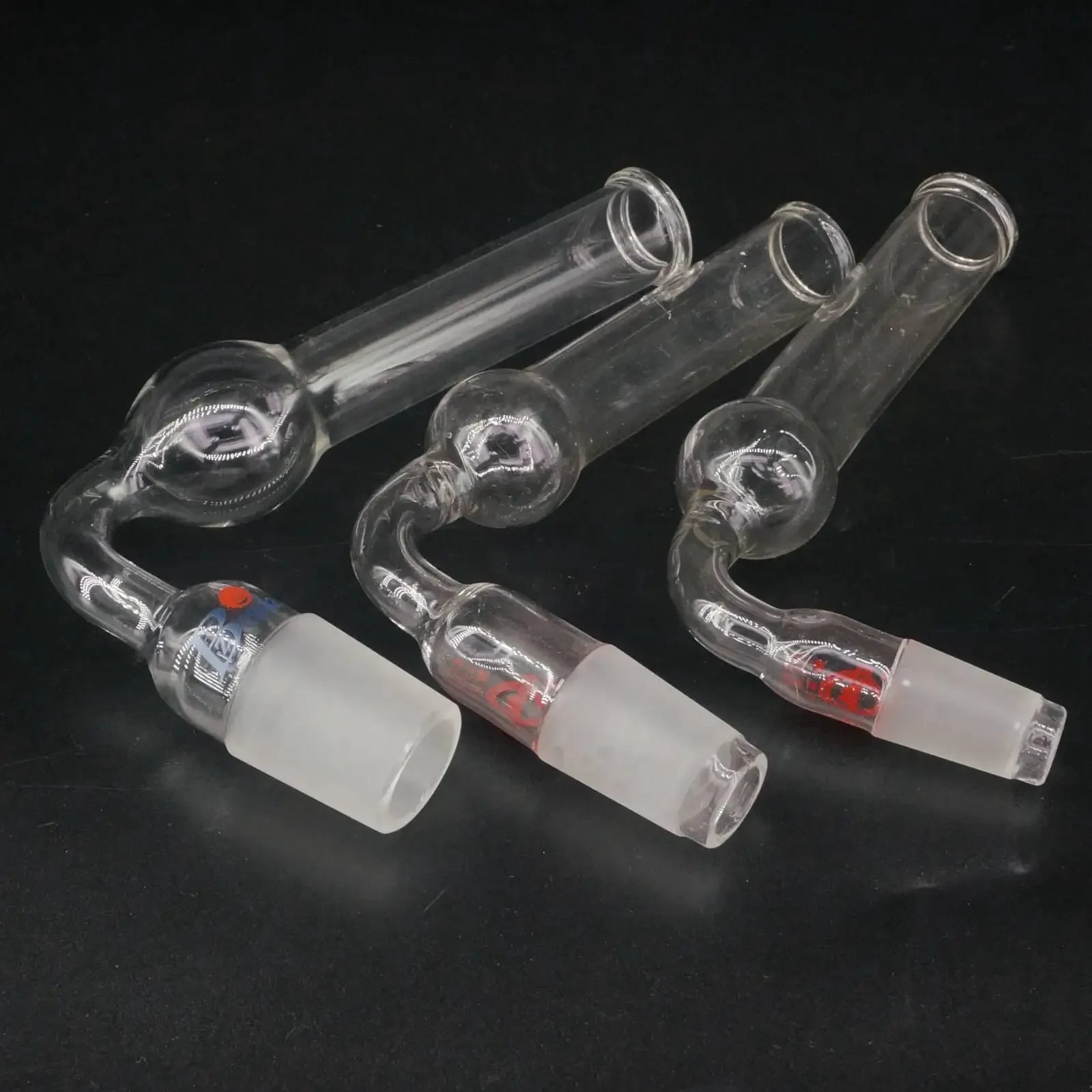 Laboratory Chemistry Supplies 10/19 14/23 19/26 24/29 29/32 Joint Bend Drying Tube Glass Adapter - KiwisLove