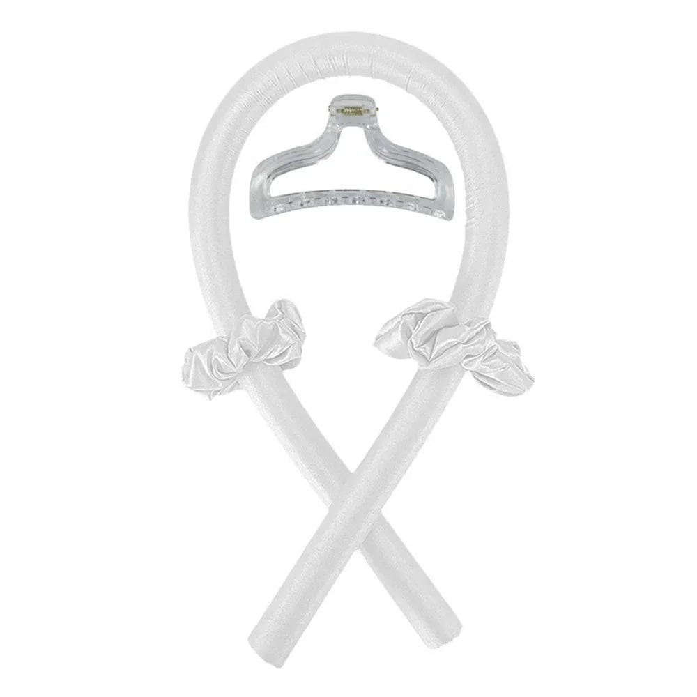 Heatless Curling Rod Headband No Heat Silk Curls Ribbon Hair Rollers Sleeping Soft Headband Lazy Hair Curlers Hair Styling Tools - KiwisLove