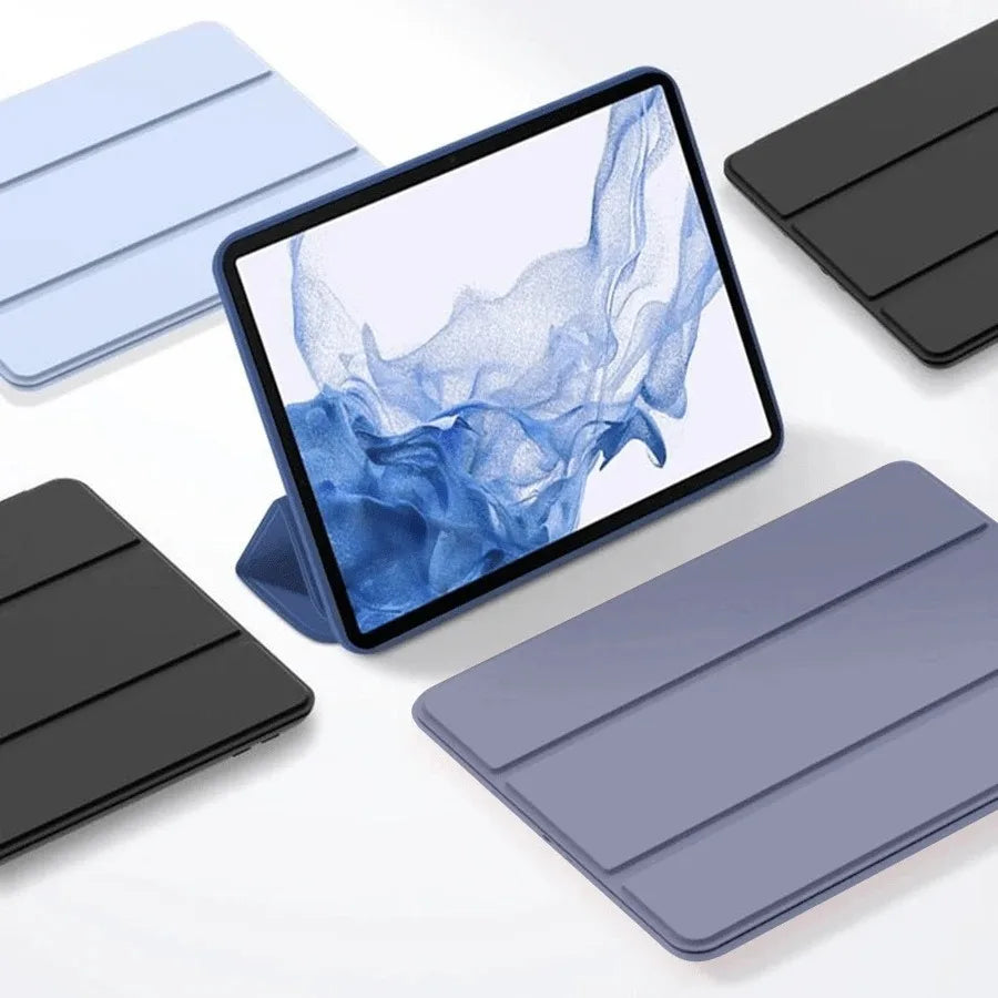 For Samsung Galaxy  Case Tab S10 S6 lite 10.4 Tab A11 A9 plus A8 A7 S8 S9 fe 10.9 S11 11 8.7 FE 12.4 Smart Auto Sleep Wake Cover