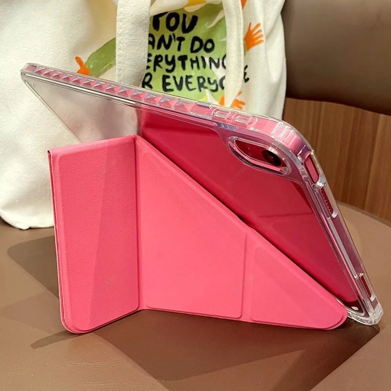 Y-Standing Case for iPad (A16) 11th 10th Gen Case 11 Inch 2025 for iPad Air11 13'' M3 M2 Pro11 12.9'' 13'' M5 M4 Case Sleep Wake