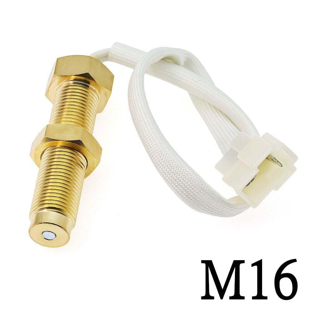 85mm Car Marine Tachometer Boat Gauge Digital Hourmeter 0-7000 RPM 3K-8K Tacho Gauge RPM Meter Sensor for Diesel Gasoline - KiwisLove