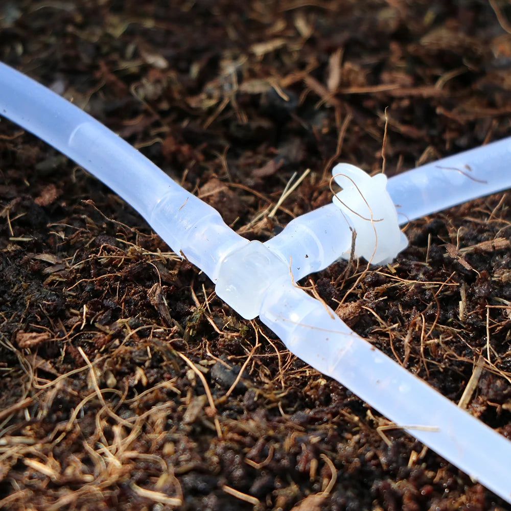5-50m 1/4'' Clear PVC Micro Garden Irrigation Soft Hose 4/6MM Transparent Plastic Tubing Aquarium Pump Drain Pipe Dripper Valve