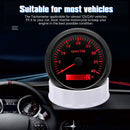 85MM Diesel Engine Tachometer Sensor RPM Gauge REV Counter 4000RPM 8000RPM with Digital Hourmeter 7 Color Backlight Optional - KiwisLove