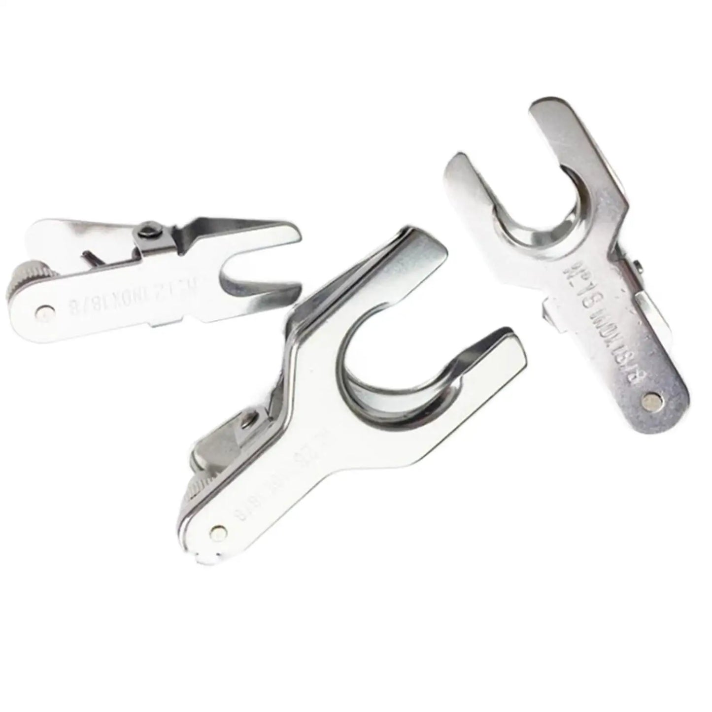 #12 #18 #29 #35 #40Joint Stainless Steel Lab Clamp Pinch Clip Glass Ball Laboratory Quickfit - KiwisLove