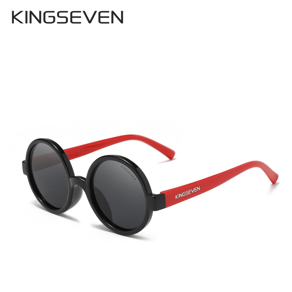 KINGSEVEN Design Children Sunglasses Girls Baby Boys Glasses Camouflage Sun Glasses For Boys Gafas De Sol UV400 - KiwisLove