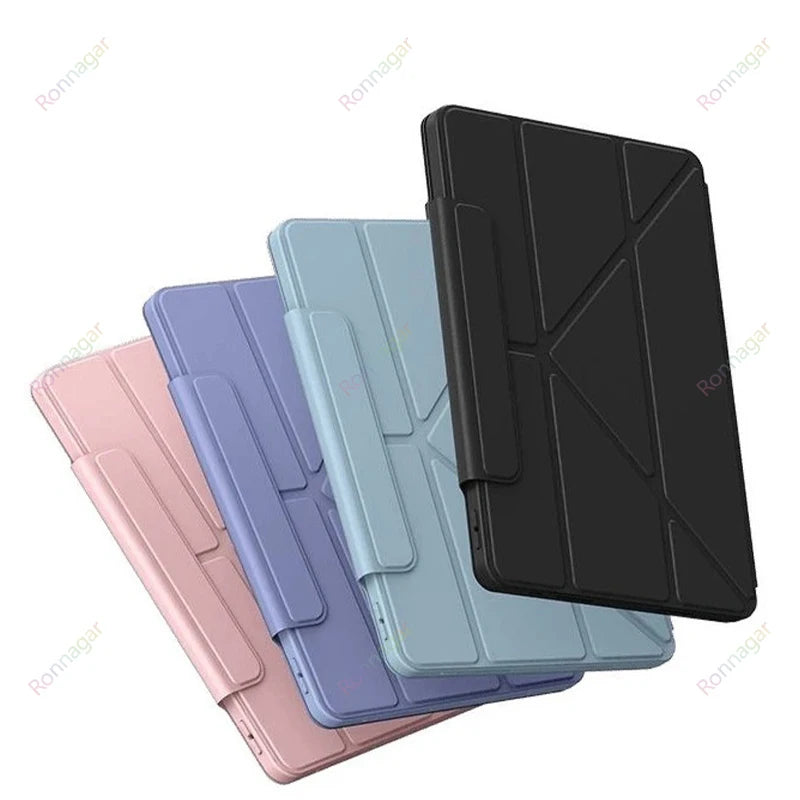 Y-Folding Case For Lenovo Xiaoxin Pad Pro GT 11.1inch 2025 PU Leaher Flip Funda for Xiaoxin Pad Pro GT 11.1'' TB710FU Stand Case