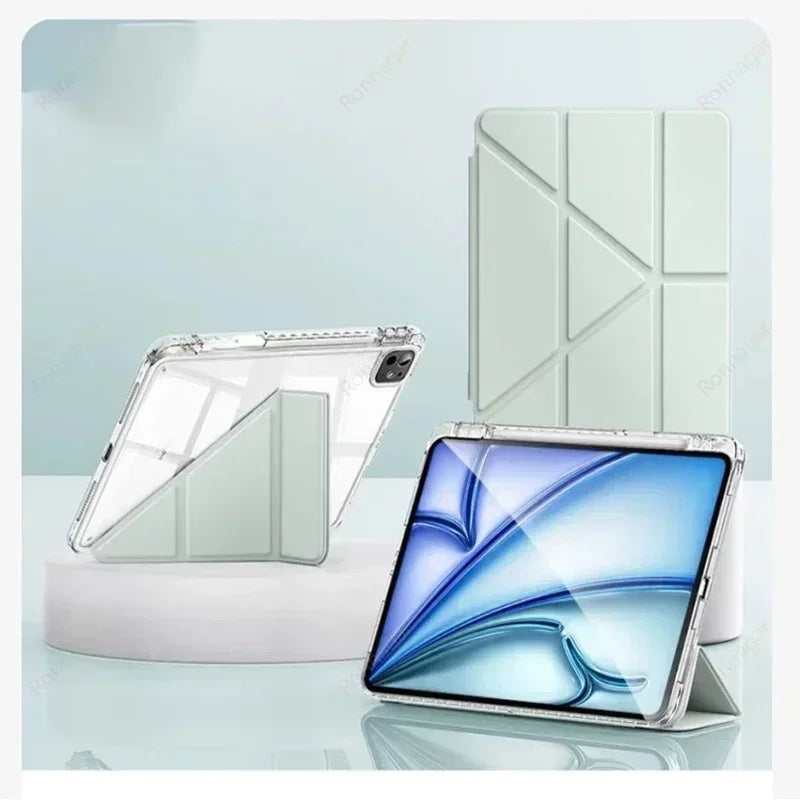 Y- Folding Case For Huawei MatePad 11 5.S Case 2024 Magnetic Stand Cover Coque Huawei MatePad 11.5 S 11.5S Cover Auto Wake Sleep