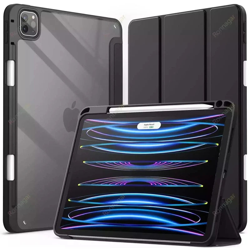 Smart Case for iPad Air 11 inch M2 M3 2025 2024 A16 11th Air 5th 4th Gen Pro11 13 M4 M2 Air 13 M2 M3 iPad 10th 9th 8 7 10.2 10.5 - KiwisLove