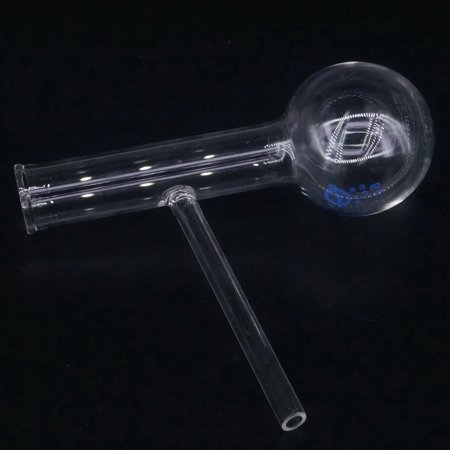 60ml Glass Distillation Flask Round Bottom with Side Arm Distilling Lab Flask - KiwisLove