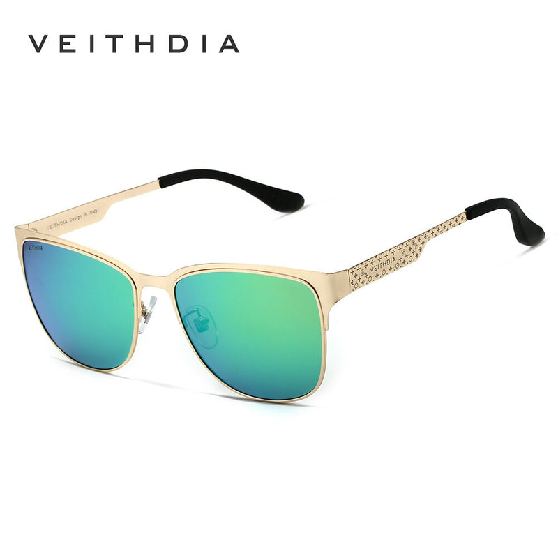 VEITHDIA Brand Designer Men Women Sunglasses Stainless Steel Sun Glasses Outdoor Polarized UV400 Lens Eyewear For Male VT3580 - KiwisLove