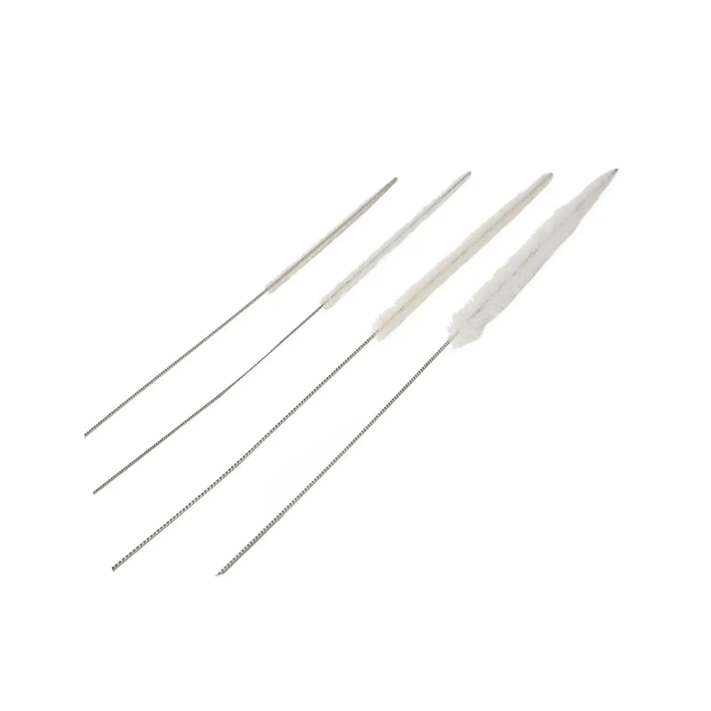 400/420/455/520mm Length Nylon Bristle Pipette Brush Straw Washing Cleaner Lab - KiwisLove