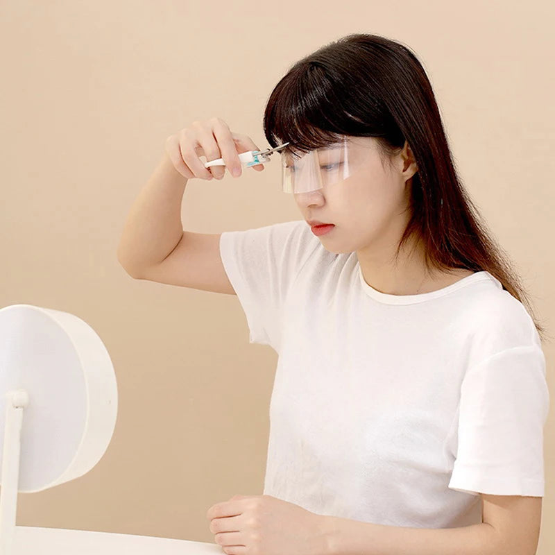 50pcs Eye Protection Hairdressing Mask Hairspray Isolate Haircut Tool Face Protecting Forehead Mask Face Shield Disposable - KiwisLove