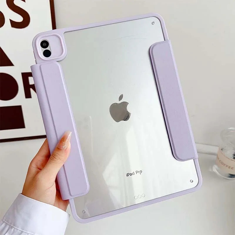 Removable Magnet Case for iPad A16 11th 2025 2024 iPad Air11 Air13 M3 M2 Pro11'' 12.9'' 13'' Air 4 5 10th 9th 10.9 10.2 9.7 10.5