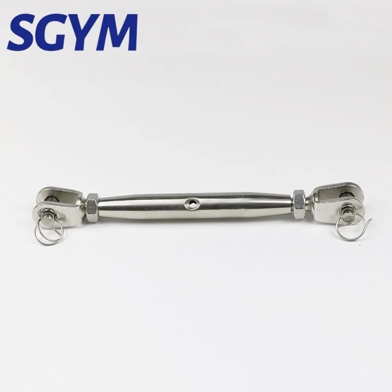 M5 M6 M8 M10 M12 M14 M16 M20 304 Stainless Steel Marine Sailboat Rigging Screw Closed Body Jaw/Jaw Turnbuckle