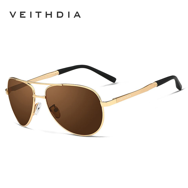 VEITHDIA Polarized UV400 Protection Sunglasses Men's Designer Goggle Fashion Classic Outdoor Driving Sun Glasses For Male VT1306 - KiwisLove