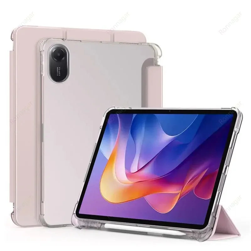 With Pencil Holder Tablet Case for Redmi Pad 2 Pro Case 2025 2024 12.1inch Flip Stand for Xiaomi Poco Pad 12.1'' Auto Sleep Wake