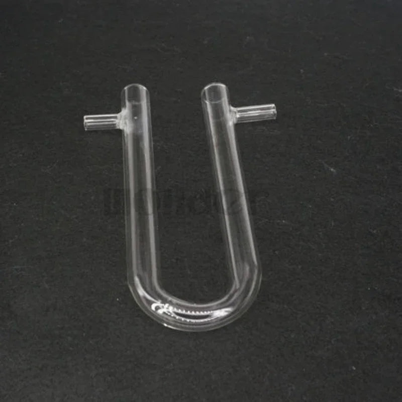 15x150mm Glass Drying Tube Adapter U Shape With Side Arm Labware Absorption - KiwisLove