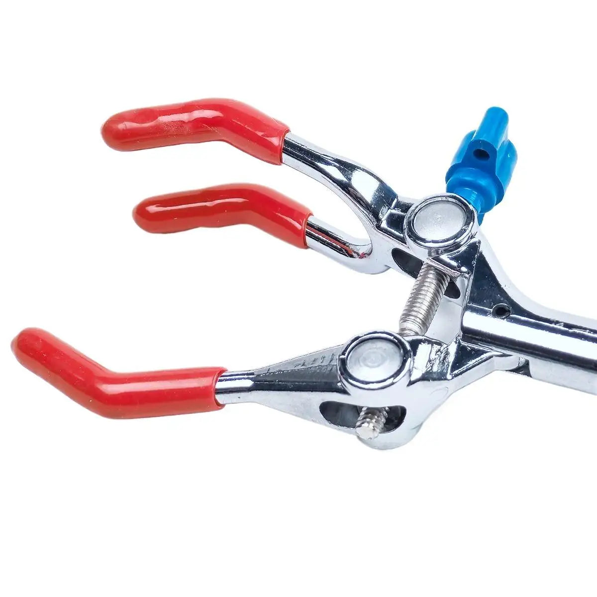 Jaw 60mm 3 Prongs Buret Zinc-Aluminum Alloy Clamp Lab Stand Tube Holder Large - KiwisLove