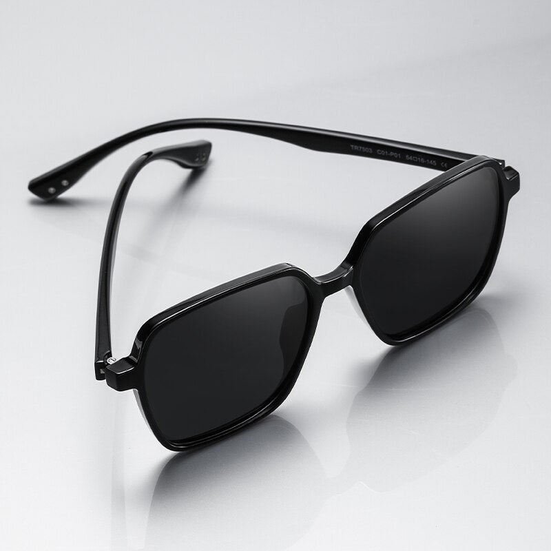 Men Women's Sunglasses Vintage TR90 Eyeglasses Polarized UV400 Sun Glasses Luxury Outdoor Fashion Eyewear For Male Female V7503 - KiwisLove