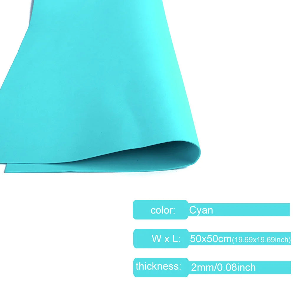 1 Pcs 2mm Colorful  EVA Foam Sheets 50x50cm, Colorful Craft Foam Paper for DIY, Cosplay, Scrapbooking, Arts & Crafts Projects