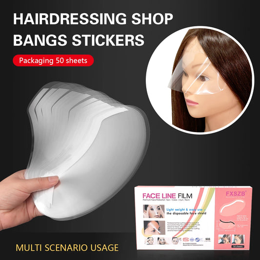 100 PCS Makeup Shower Face Shields Visors Disposable Masks for Hairspray Salon Supplies Hairdressing Tools - KiwisLove