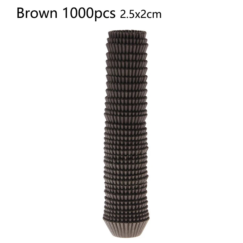 100-1000Pcs Muffin Cupcake Paper Cups Cupcake Liner Baking Muffin Box Cup Case Party Tray Cake Decorating Tools