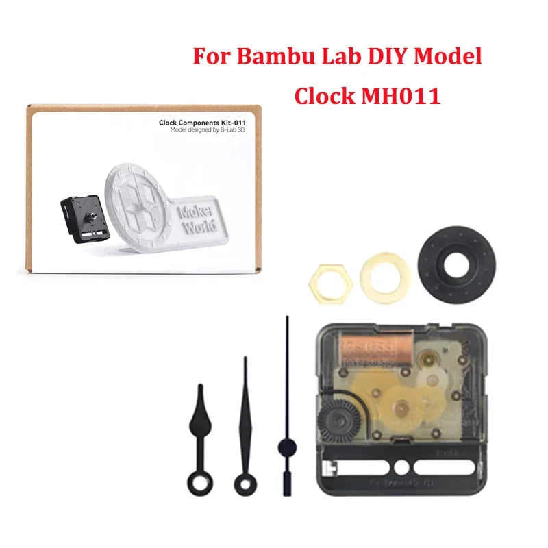 Bambu Lab 3D Printing DIY bamboo Bluetooth mouse kit 002 LED Lamp Wireless DIY Model Toy Gun Clock Components 3D Printer Parts