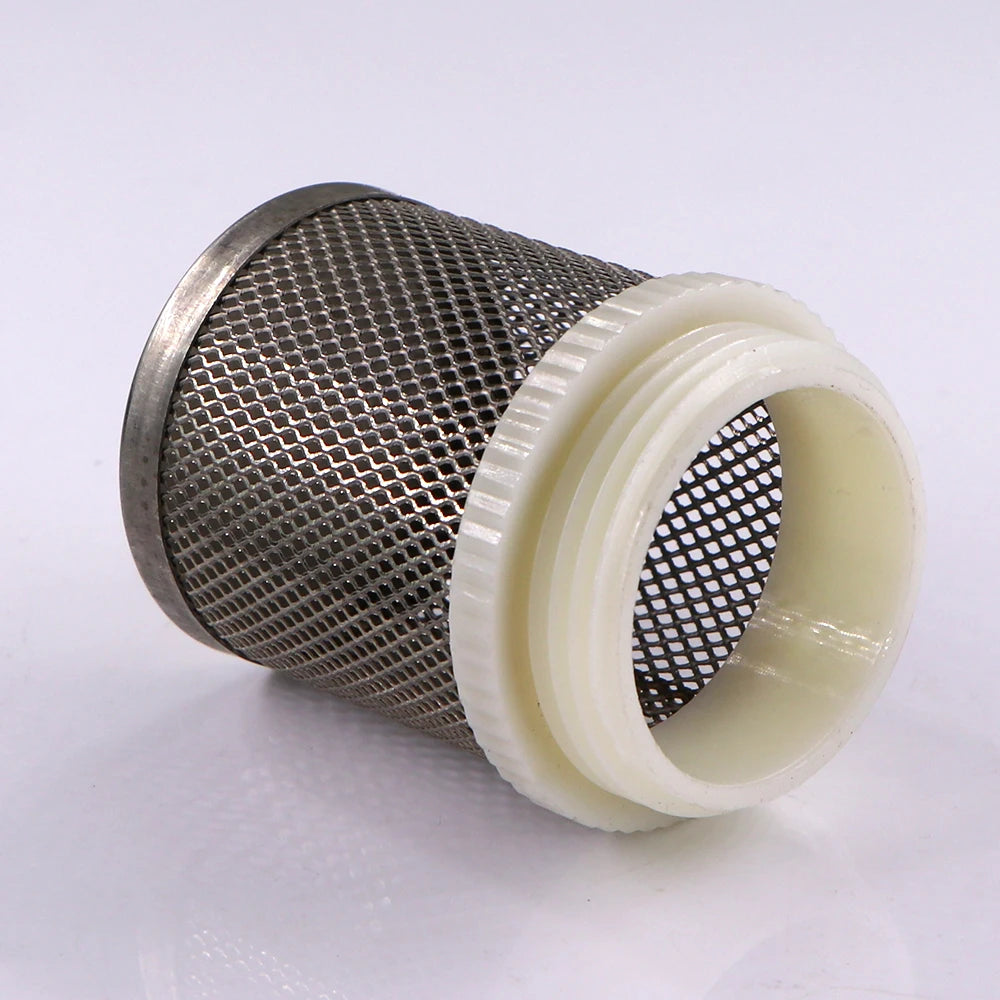 Stainless Steel 1/2" 3/4" 1" 1.2" 1.5" 2" Garden Irrigation Hose Pipline Filter Water Pump Car Washing Filter Aquarium Fish Tank